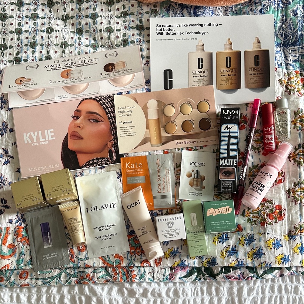 Makeup samples